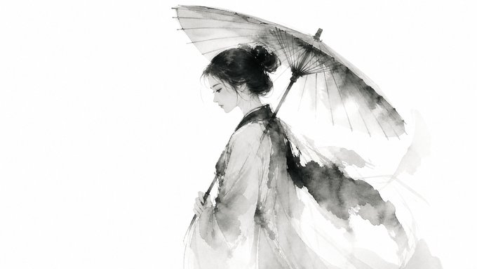 Ink Wash Ancient Style
