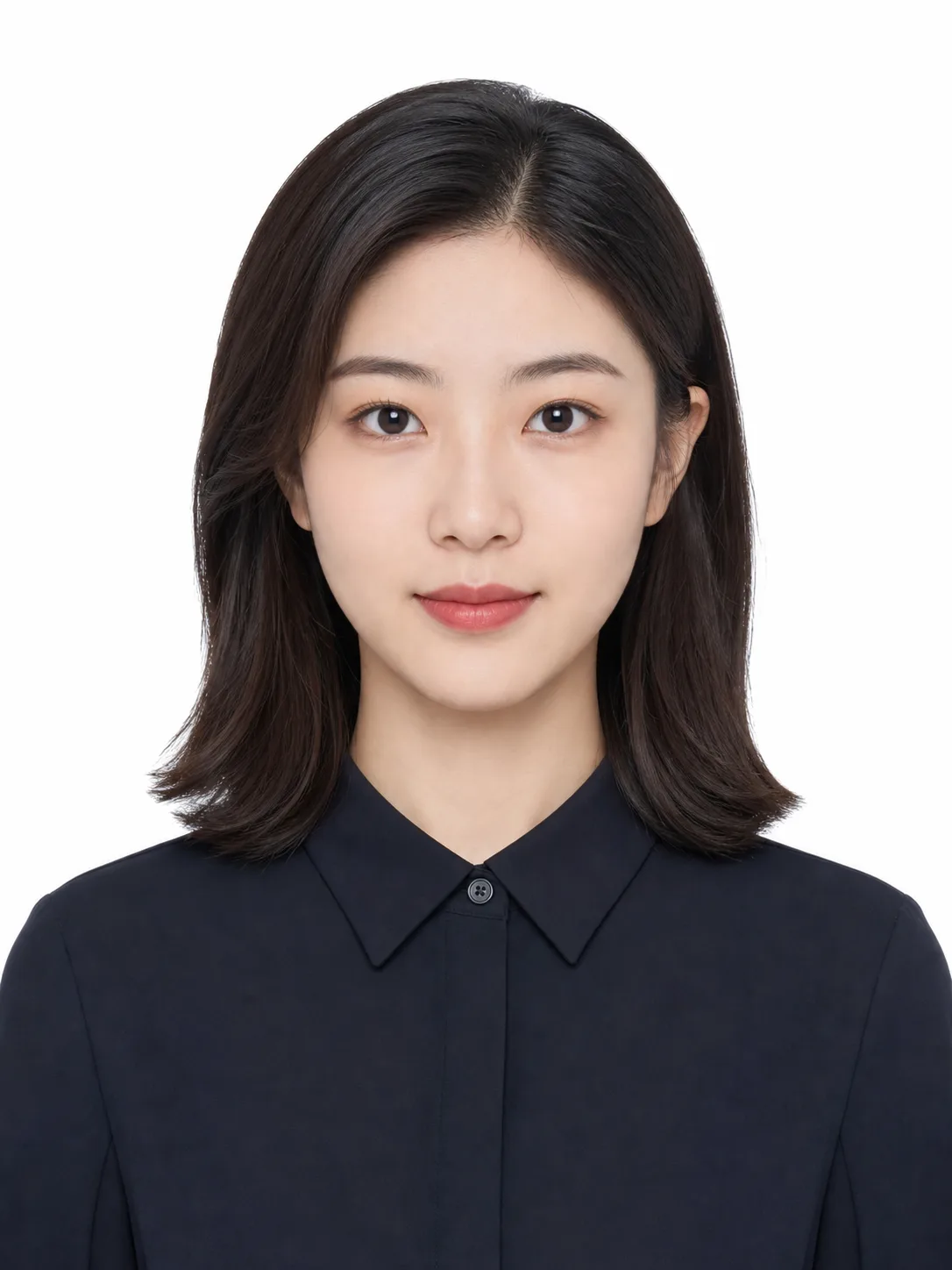 White ID Photo