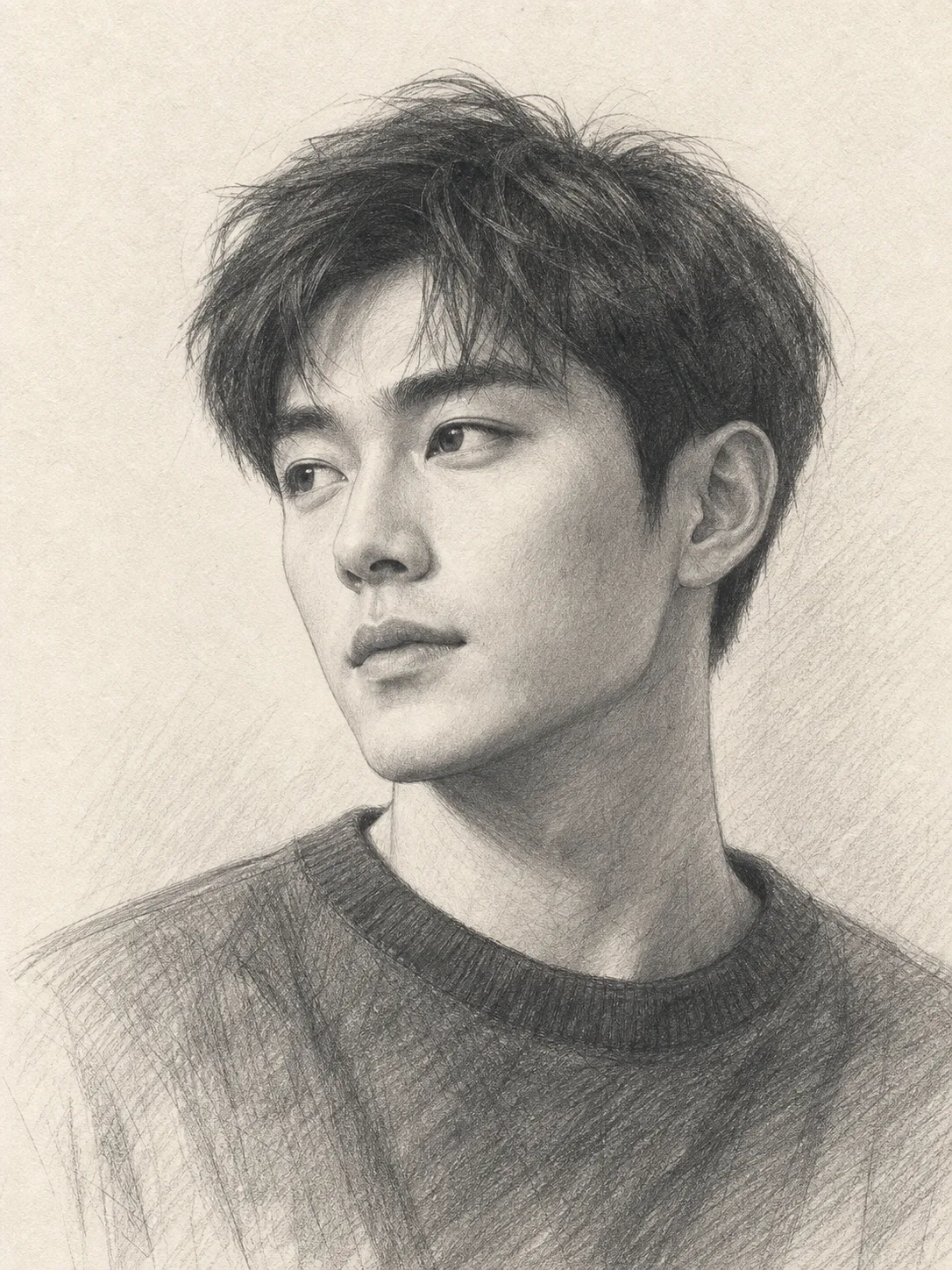 Pencil Sketch Portrait